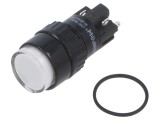 Comutator acţionat prin apăsare SPDT 2A/220VAC ON-(ON) - IP40