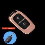 Husa Cheie Dacia Logan Duster Sandero Dokker Spring 2 Butoane, TPU, ROZ AutoProtect KeyCars, Oem