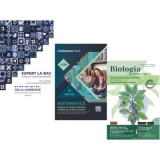 Pachet Bacalaureat 2026. Ghid complet Limba si literatura romana, Matematica Filiera tehnologica, servicii si Biologia pe intelesul tuturor Clasele 9-