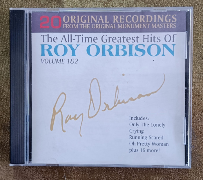 cd cu muzică rock, Roy Orbison