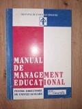 Manual de management educational pentru directorii de unitati scolare- Paul Blendea, Serban Iosifescu