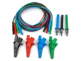 Set cabluri și adaptoare HT INSTRUMENTS 1kV 10A 2m, fălci 40mm