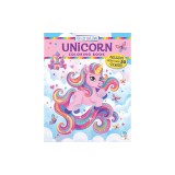 Totally Awesome Unicorn Coloring Book with Stickers