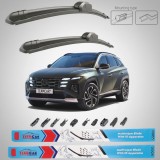 Cumpara ieftin Ștergătoare Hyundai Tucson IV Facelift (2024&ndash;2026) Flat | Set față &ndash; TeamCar&reg;