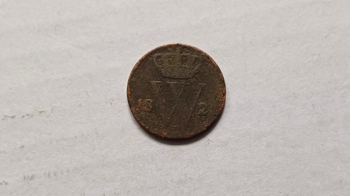 Olanda-1/2 cent 1823