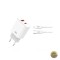 Incarcator Retea Cu Cablu Lightning XO Design CE12 20W 3A 1 x USB-A - 1 x USB-C Alb