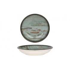 Bonna Farfurie ad&acirc;ncă - Madera - Porţelan - 15 cm (330cc) - set de 6