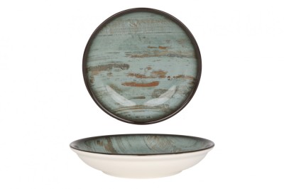 Bonna Farfurie ad&amp;acirc;ncă - Madera - Porţelan - 15 cm (330cc) - set de 6 foto