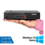 Cumpara ieftin Calculator Refurbished Lenovo ThinkCentre M710q Mini PC, Intel Core i3-6100 3.70GHz, 8GB DDR4, 256GB SSD + Windows 10 Home NewTechnology Media