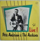 Pete Anderson &amp; The Archives &ndash; Live! [ vinil, LP ] nm / vg+ Melodia 1990 URSS
