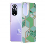 Techsuit - Marble Series - Huawei Nova 9 / Honor 50 verde