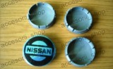 Capace janta NISSAN 60mm/55mm, set 4 buc, plastic + metal