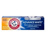 Pastă de dinți Arm &amp;amp; Hammer Advanced White, cu bicarbonat și peroxid, travel size, 25 g