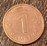 C50 - Moneda foarte veche - Letonia - 1 santims - 2005