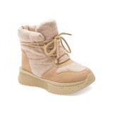 Ghete GRYXX nude, 80996, din material textil