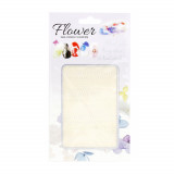 Cumpara ieftin Sticker decor unghii, Flower B06, alb