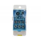 Bloc Terminal Distributie 160A UKK160, 1x70mm&sup2;/1x16mm&sup2; Intrare, 6x16mm&sup2; Iesire, Cutie Jonctiune, Tablou Electric, ABS Ignifug
