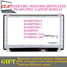 Display Laptop, Dell, Latitude E5540, E6540, 15.6 inch, slim, FHD, 40 pini