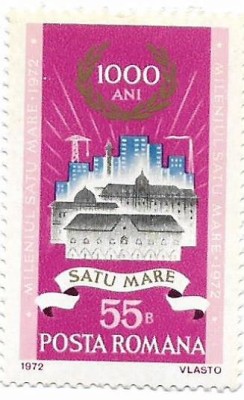 Romania (480) - Mileniul orasului Satu Mare, 1972, neobliterata foto