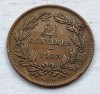 393. Moneda Luxemburg 2&frac12; Centimes 1908 (tiraj 400.000 buc), Europa