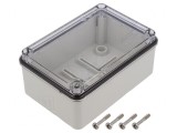 Carcasă Universală Gri IP56 88x128x59mm SCABOX