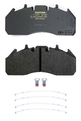 TEXTAR 2917402 set placute frana,frana disc foto