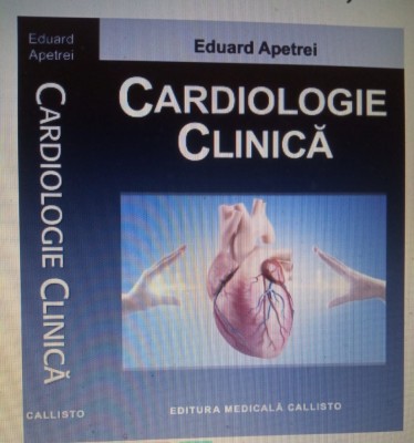 vand carte cardiologie de dr. Eduard Apetrei foto