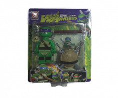 Figurina Testoasele Ninja Turtle Armor Warriors -Donatello - Purple foto