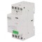 Contactor 4-Poli 25A 24VAC NC/NO pentru Instalații