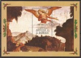 ANTIGUA &amp; BARBUDA 1985 PICTURA ( colita dantelata ) MNH, Nestampilat