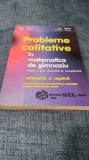 PROBLEME CALITATIVE IN MATEMATICA IN GIMNAZIU--ARITMETICA SI ALGEBRA--DORIN ANDRICA 1998