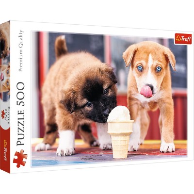 PUZZLE TREFL 500 ESTE TIMPUL PENTRU O INGHETATA SuperHeroes ToysZone foto