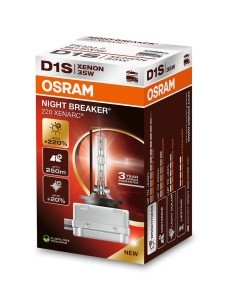Bec Xenon Osram Night Breaker 220% 4500K D1S foto