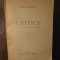 CRITICE REALITATI SI EXIGENTE LITERARE - STEFAN POPESCU, 1947