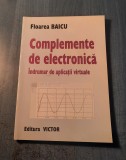 Complemente de electronica indrumar de aplicatii virtuale Floarea Baicu