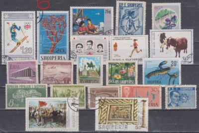 A7 T3 6 - Timbre foarte vechi - Albania foto
