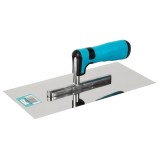Gletiera dreptunghiulara din inox 280x130 mm, maner ergonomic, Detoolz
