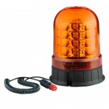 Girofar LED Galben 72W Magnetic 12-24V Omologat ECE R65 R10 Auto Utilaje Agricole