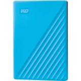 HDD extern WD My Passport 2TB, 2.5, USB 3.2 Gen1, Albastru