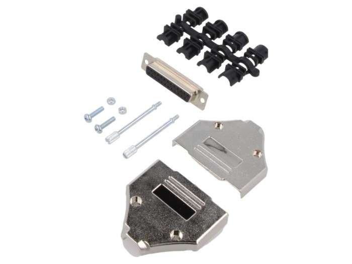 Conector D-Sub 25 PIN mamă pe cablu