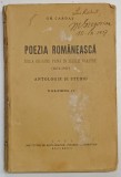 POEZIA ROMANEASCA DELA ORIGINE PANA IN ZILELE NOASTRE 1673 - 1937 , ANTOLOGIE SI STUDIU , VOLUMUL II de GH. CARDAS . , EDITIA II , 1937