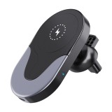 Cumpara ieftin Incarcator rapid wireless THD pentru masina, magnetic, destinat iPhone 16, Phone 15, iPhone 14, iPhone 13, putere 15W