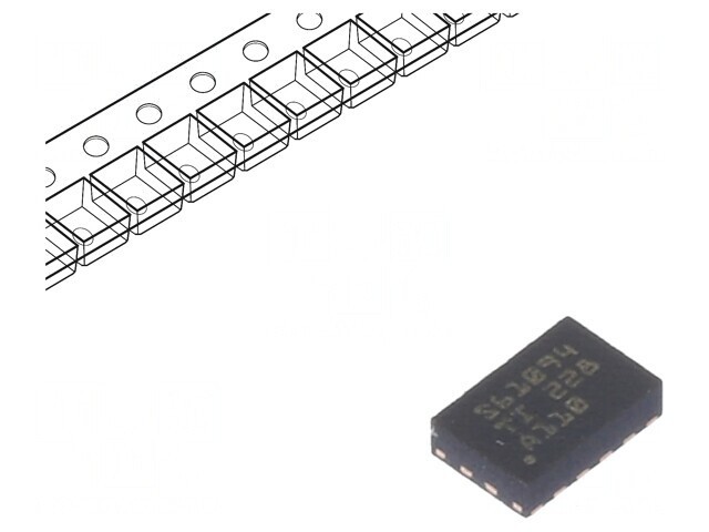 Adaptor DC/DC 3,3V 1A WSON12