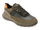 Pantofi sport GEOX negri, U36E0A, din piele naturala