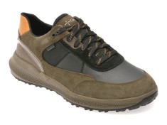 Pantofi sport GEOX negri, U36E0A, din piele naturala