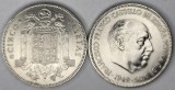 SPANIA 5 PESETAS 1949 {50} KM 778 [1] XF+