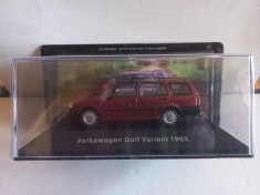 Macheta Volkswagen Golf Variant - 1993 1:43 Deagostini Volkswagen