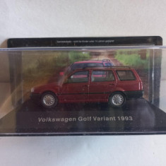 Macheta Volkswagen Golf Variant - 1993 1:43 Deagostini Volkswagen
