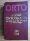 Dictionar ortografic cu elemente de ortoepie si morfologie (1991)