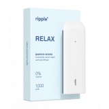 Tigara electronica, Ripple+, RELAX, Iasomie, fara nicotina, 1000 pufuri